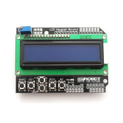 LCD Keypad Shield for Arduino (no 3pin analog headers)