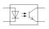  Optocoupler symbol