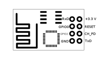  ESP-01 pinout