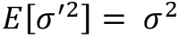  Variance Estimate